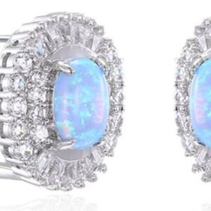 SE16879, Ladies' Moissanite Ring, S925, Rhodium Plated, White, 6.98g