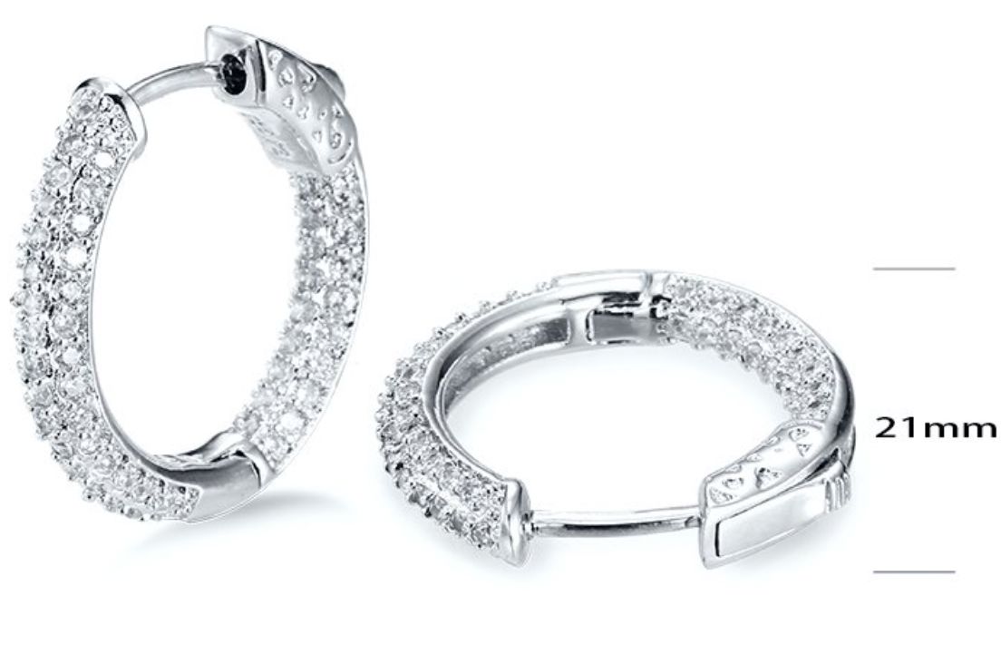 SE12484, Ladies' Moissanite Ring, S925, Rhodium Plated, White, 4.34g