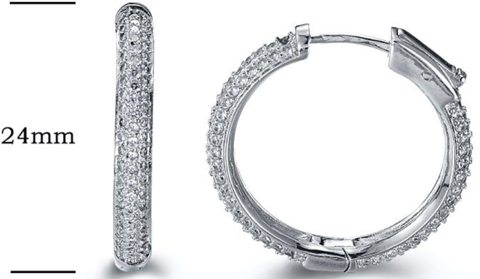 SE13969, Ladies' Moissanite Ring, S925, Rhodium Plated, White, 5.73g