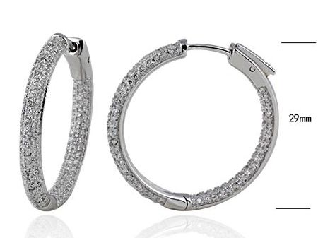 SE12441, Ladies' Moissanite Ring, S925, Rhodium Plated, White, 8.04g