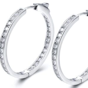 SE16815, Ladies' Moissanite Ring, S925, Rhodium Plated, White, 6.95g