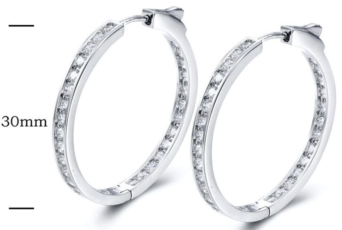 SE16815, Ladies' Moissanite Ring, S925, Rhodium Plated, White, 6.95g