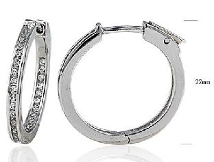 SE12431, Ladies' Moissanite Ring, S925, Rhodium Plated, White, 4.29g