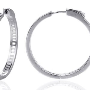 SE13977, Ladies' Moissanite Ring, S925, Rhodium Plated, White, 8.71g