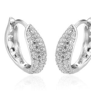 SE32782, Ladies' Moissanite Ring, S925, Rhodium Plated, White, 2.71g
