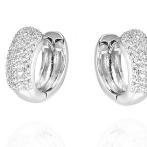 SE36663, Ladies' Moissanite Ring, S925, Rhodium Plated, White, 4.29g