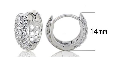 SE12596, Ladies' Moissanite Ring, S925, Rhodium Plated, White, 2.27g