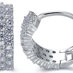 SE15515, Ladies' Moissanite Ring, S925, Rhodium Plated, White, 3.7g