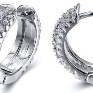 SE13838, Ladies' Moissanite Ring, S925, Rhodium Plated, White, 4.04g