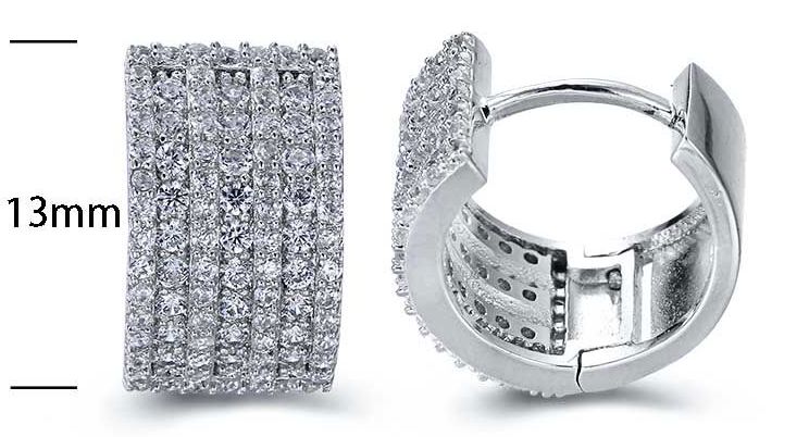 SE15576, Ladies' Moissanite Ring, S925, Rhodium Plated, White, 4.39g