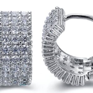 SE15521, Ladies' Moissanite Ring, S925, Rhodium Plated, White, 4.46g
