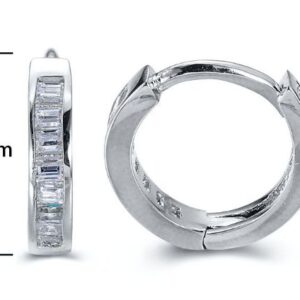 SE15562, Ladies' Moissanite Ring, S925, Rhodium Plated, White, 1.12g