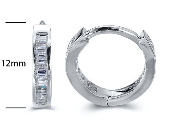 SE15562, Ladies' Moissanite Ring, S925, Rhodium Plated, White, 1.12g