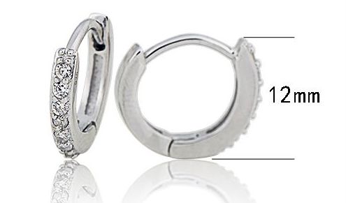 SE12590, Ladies' Moissanite Ring, S925, Rhodium Plated, White, 1.5g