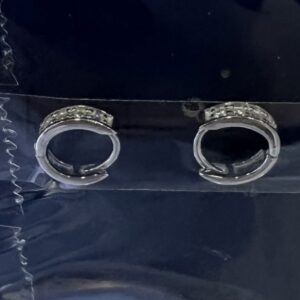 SE10499, Ladies' Moissanite Ring, S925, Rhodium Plated, White, 1.08g