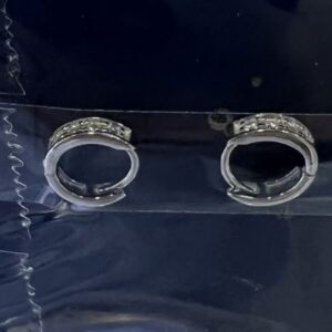 SE10509, Ladies' Moissanite Ring, S925, Rhodium Plated, White, 1.01g