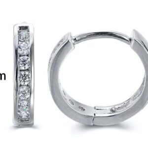 SE15585, Ladies' Moissanite Ring, S925, Rhodium Plated, White, 1.53g