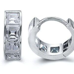 SE15524, Ladies' Moissanite Ring, S925, Rhodium Plated, White, 1.63g