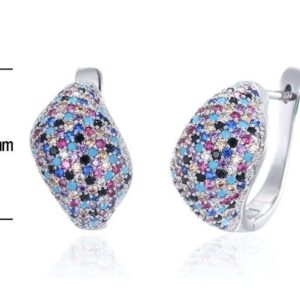 SE21319, Ladies' Moissanite Ring, S925, Rhodium Plated, White, 6.26g