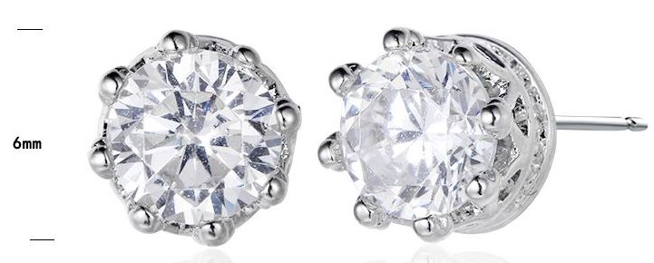 SE13461, Ladies' Moissanite Ring, S925, Rhodium Plated, White, 1.33g