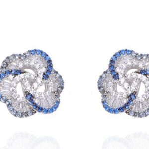 SE37470, Ladies' Moissanite Ring, S925, Rhodium Plated, White, 4.15g
