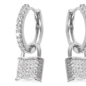 SE36213, Ladies' Moissanite Ring, S925, Rhodium Plated, White, 3.9g