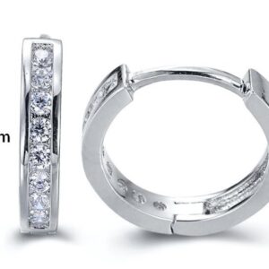 SE15553, Ladies' Moissanite Ring, S925, Rhodium Plated, White, 1.74g