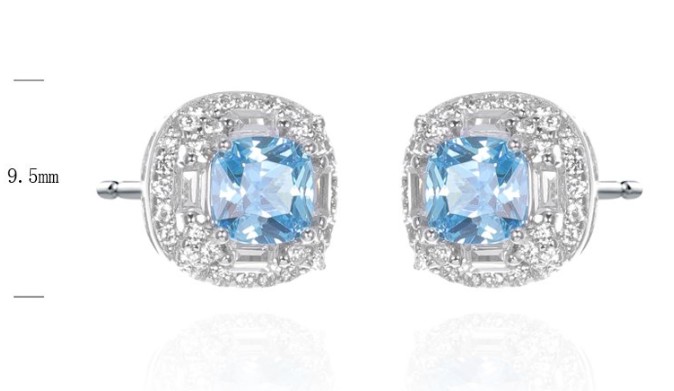 SE38380, Ladies' Moissanite Ring, S925, Rhodium Plated, White, 2.67g