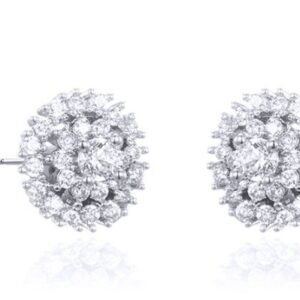 SE24924, Ladies' Moissanite Ring, S925, Rhodium Plated, White, 1.6g