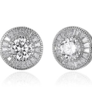 SE20394, Ladies' Moissanite Ring, S925, Rhodium Plated, White, 2.96g