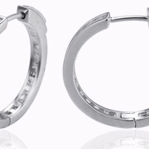 SE13981, Ladies' Moissanite Ring, S925, Rhodium Plated, White, 6.13g