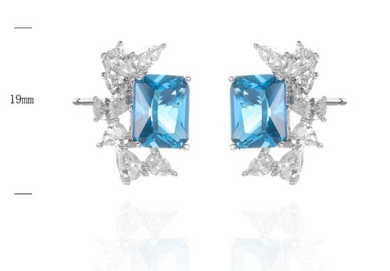 SE40494, Ladies' Moissanite Ring, S925, Rhodium Plated, White, 5.85g