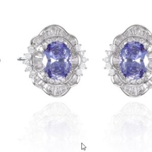 SE43814, Ladies' Moissanite Ring, S925, Rhodium Plated, White, 6.07g
