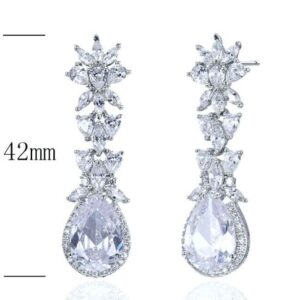 SE16252, Ladies' Moissanite Ring, S925, Rhodium Plated, White, 10.99g