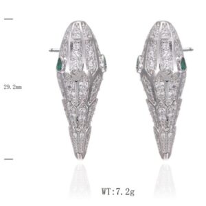 SE44869, Ladies' Moissanite Ring, S925, Rhodium Plated, White, 7.48g