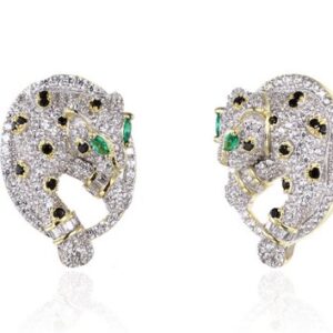 SE24199, Ladies' Moissanite Ring, S925, Rhodium Plated, White, 7.72g