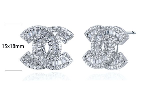 SE18954, Ladies' Moissanite Ring, S925, Rhodium Plated, White, 6.26g