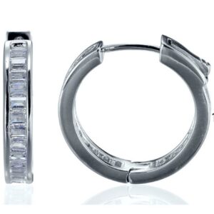 SE13974, Ladies' Moissanite Ring, S925, Rhodium Plated, White, 5.109g
