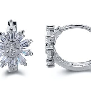 SE15572, Ladies' Moissanite Ring, S925, Rhodium Plated, White, 1.895g