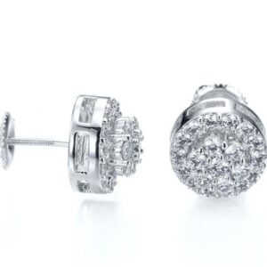 SE18953, Ladies' Moissanite Ring, S925, Rhodium Plated, White, 6.2g
