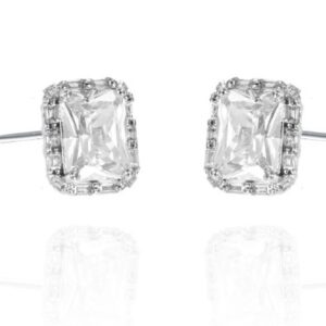 SE36875, Ladies' Moissanite Ring, S925, Rhodium Plated, White, 3.01g
