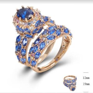 SJ44460, Ladies' Moissanite Ring, S925, Rhodium Plated, White, 3.84g