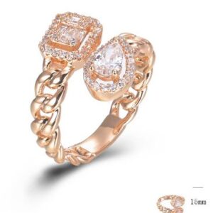 SJ44610, Ladies' Moissanite Ring, S925, Rhodium Plated, White, 4.15g