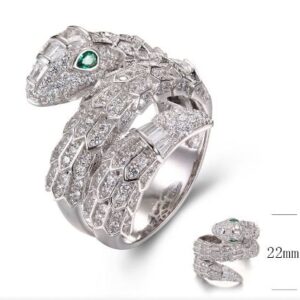SJ34691, Ladies' Moissanite Ring, S925, Rhodium Plated, White, 8.39g