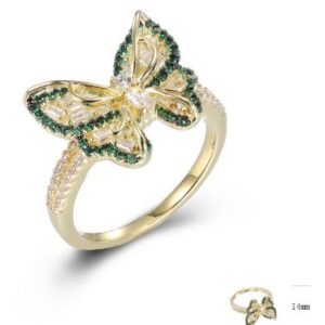 SJ43476, Ladies' Moissanite Ring, S925, Rhodium Plated, White, 2.55g