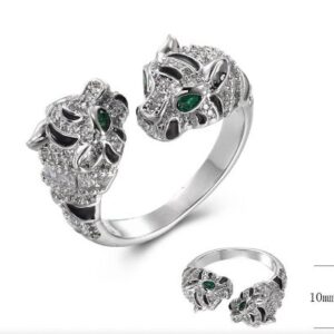 SJ39247, Ladies' Moissanite Ring, S925, Rhodium Plated, White, 5.73g
