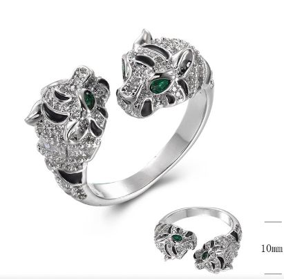 SJ39247, Ladies' Moissanite Ring, S925, Rhodium Plated, White, 5.73g