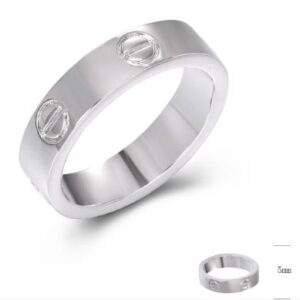 SJ49009, Ladies' Moissanite Ring, S925, Rhodium Plated, White, 5.56g