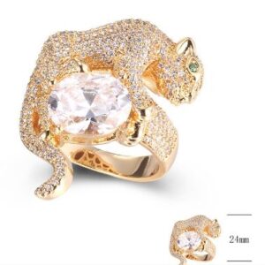 SJ42595, Ladies' Moissanite Ring, S925, Rhodium Plated, White, 10.2g