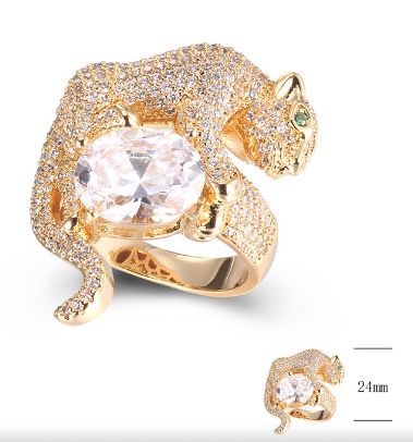 SJ42595, Ladies' Moissanite Ring, S925, Rhodium Plated, White, 10.2g